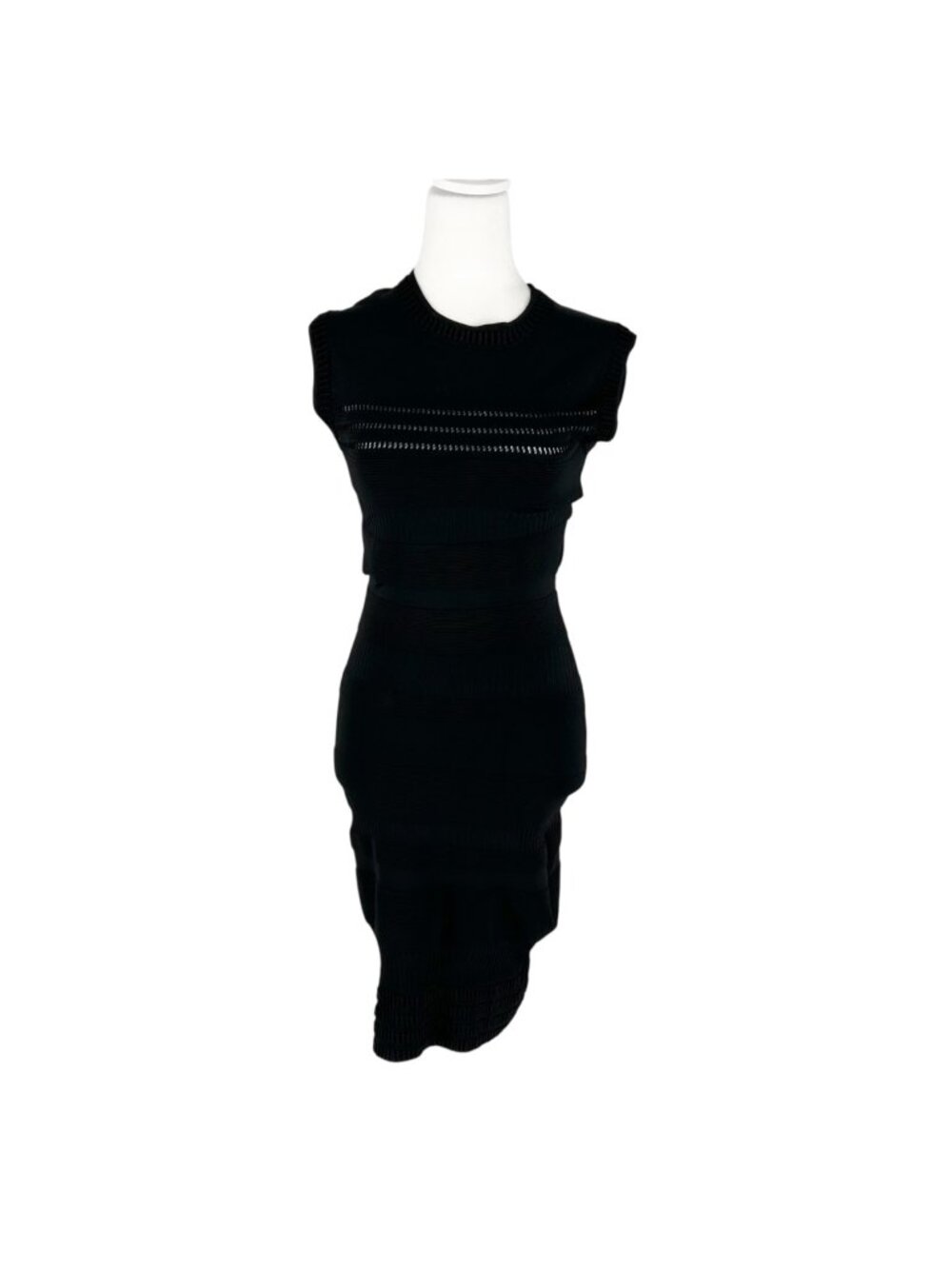 Yigal Azrouel Black Stretch Bandage Dress